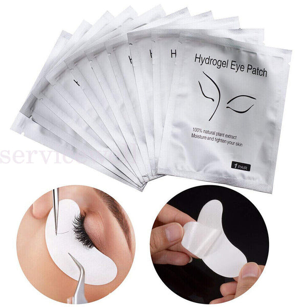 UPTO 2000 Under Eye Gel Pads Free Eyelash Extension Pad Holder Accesories