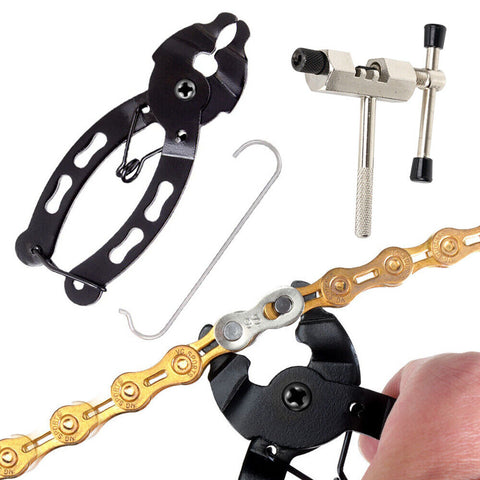 Bicycle Chain Hook Plier Link Tool Bike Repair Extractor Cutter Breaker Cycling