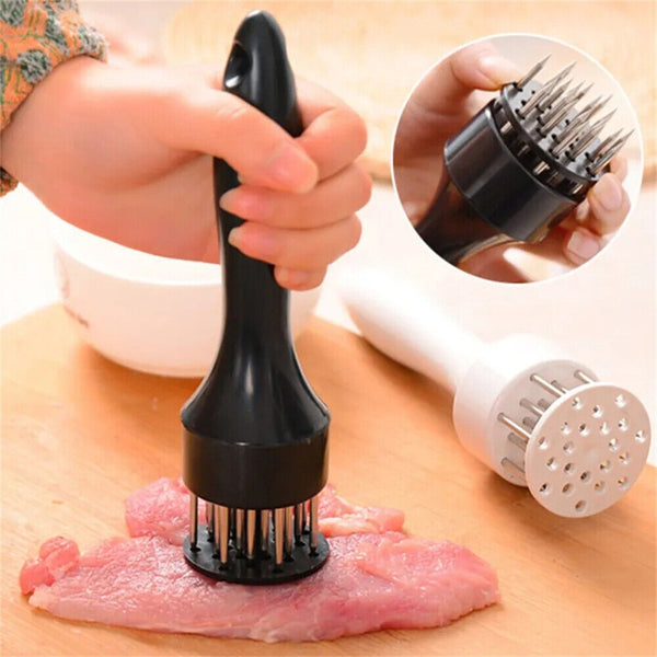 Kitchen Meat Tenderizer Steak Hammer Pin Beef Stainless Steel Needles Cook Tool