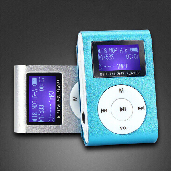 Mini LCD Screen USB MP3 Player Support Micro SD/TF Card Portable Music Player