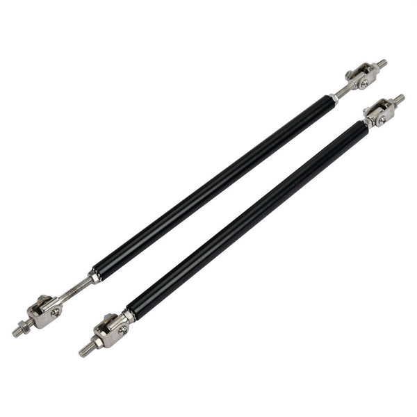 2Pcs Adjustable Front Bumper Lip Splitter Strut Rod Tie Support Bars For Car 200