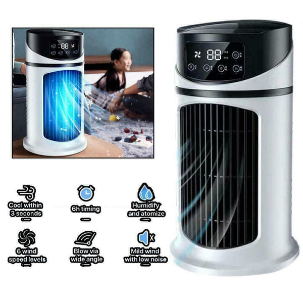 Portable Mini Air Conditioner Cooler Fan Water Cooling Air Conditioning AU