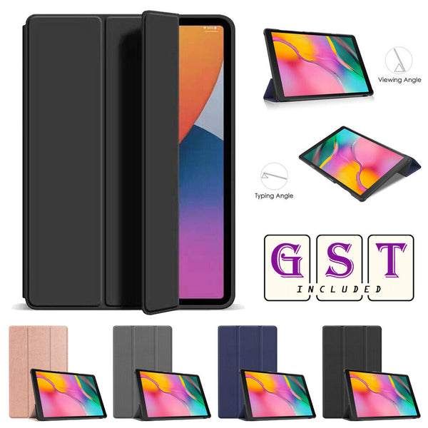 For Samsung Galaxy Tab A 8 10.5" X200X205 Smart Case PU Leather Flip Stand Cover