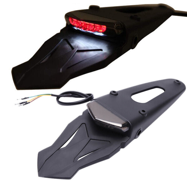 Off-road Enduro Dirt Bike LED Rear Fender Brake Tail Light For Honda EXC CRF AU