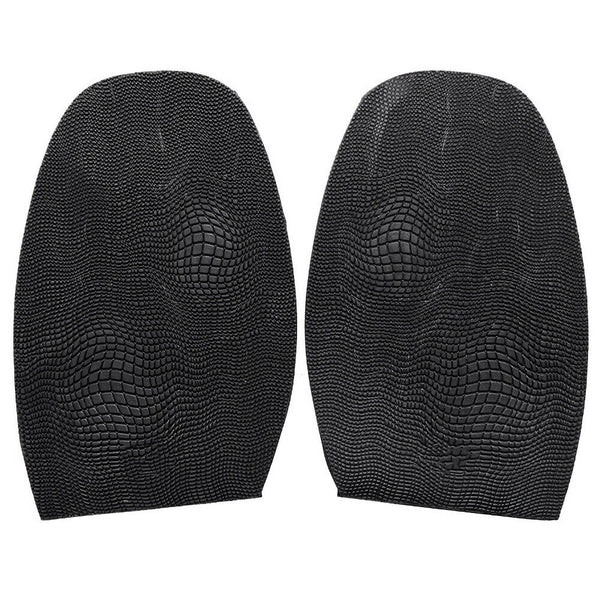 1 Pair Shoe Soles Heels Repair Slip Grip Rubber Pads DIY Anti-Slip Insoles Black