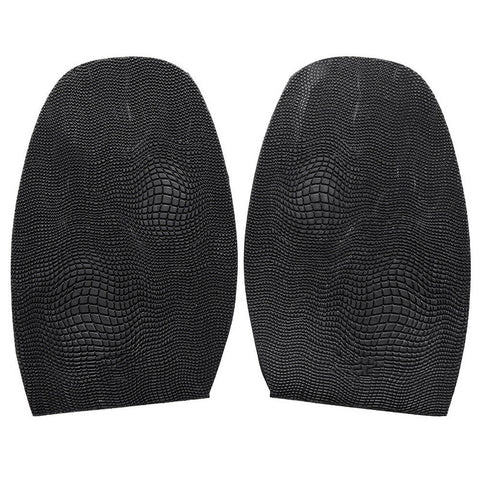 1 Pair Shoe Soles Heels Repair Slip Grip Rubber Pads DIY Anti-Slip Insoles Black