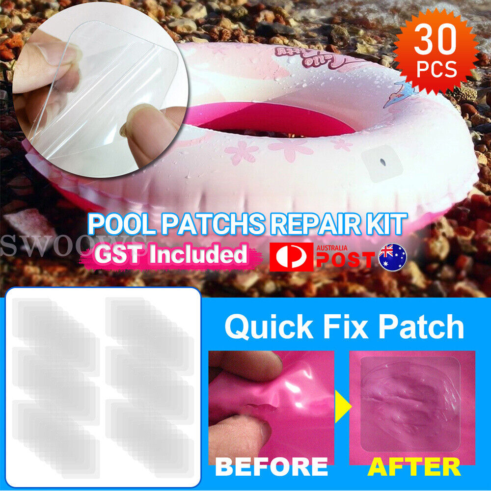 30xSelf Adhesive Pool Patch For Air Mattress Bed Inflatabl Swimming Pool Repair