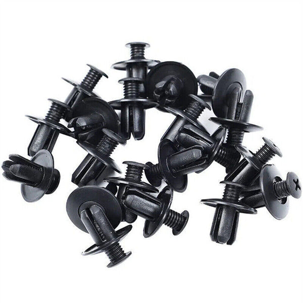 100pcs 8mm Plastic Car Screw Rivet Clips For HOLDEN Interior Trim Panel Clips