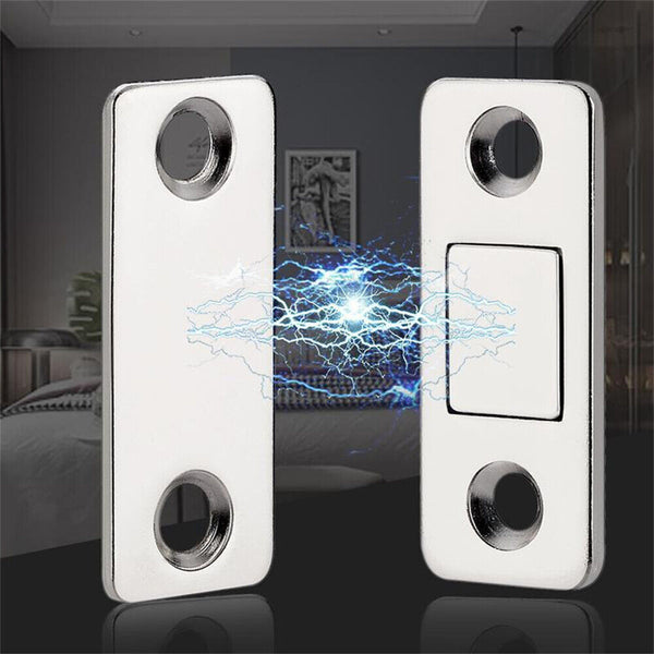 8PCS Strong Magnetic Door Catch Ultra Thin For Door Cabinet Cupboard Glass Latch