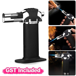 Windproof Refillable Butane Gas Baking Flame Welding Torch Jet Lighter Outdoor