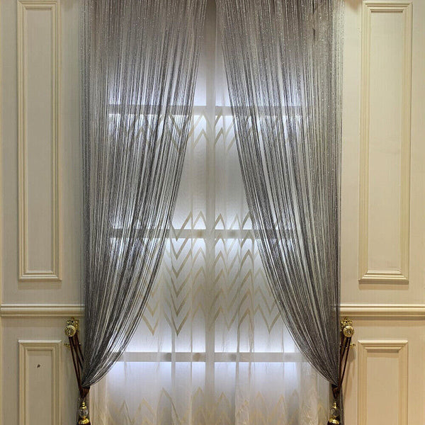 Tassel Decoration Fly Screen Panel Room Door Curtain Divider Window Bead String