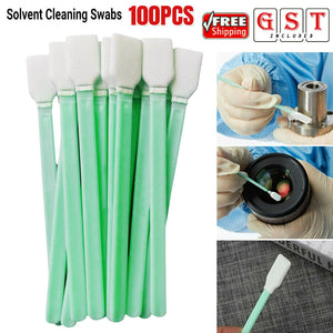 100x Solvent Cleaning Swabs For Roland Mimaki Mutoh Epson Format InkJet Printer