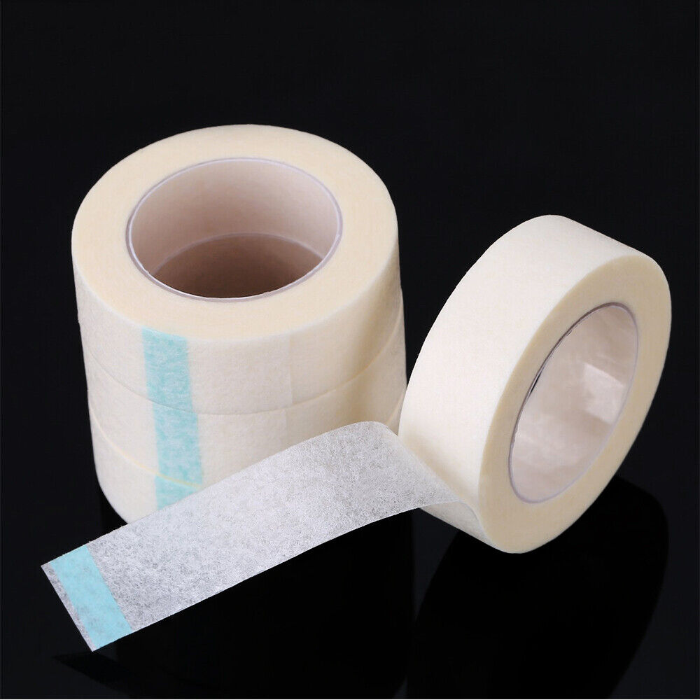 UP 10 Rolls Eyelash Lash Extension Tape Micropore Paper Pad Eyelash Tapes Tools