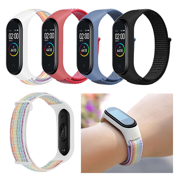 Watch Nylon Band Strap Replacement Wrist Watchband For Xiaomi Mi Band 6/5/4/3