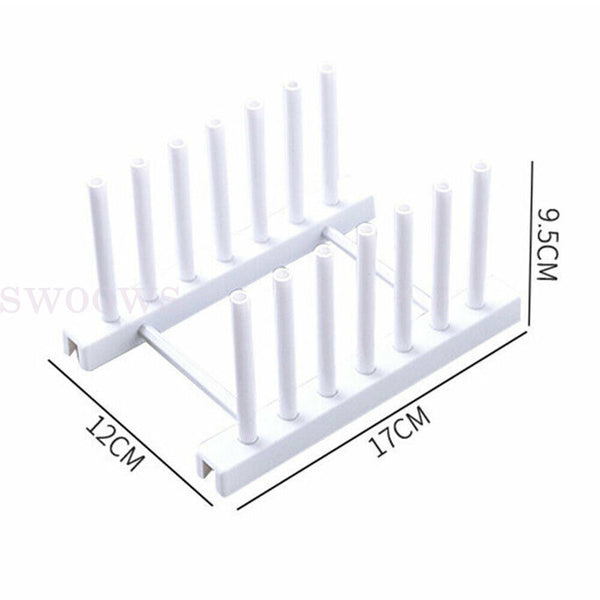 2x Telescopic Sink Rack Storage Holder Kitchen Expandable Drain Basket Organizer