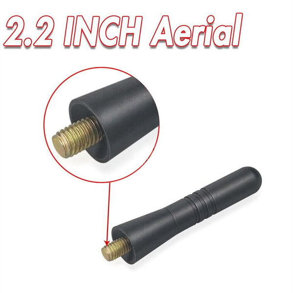 Antenna / Aerial Stubby Bee Sting for Ford Ranger NEW 2023+ Wildtrak Black 5CM
