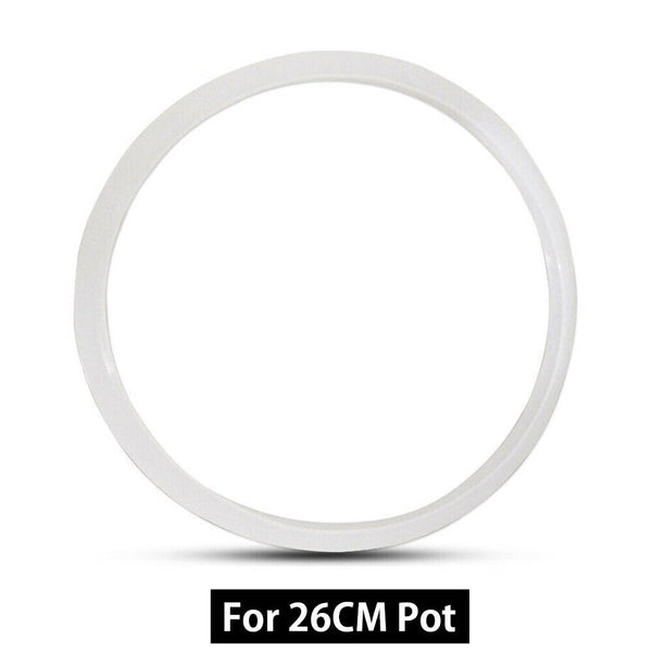 Replacement Silicone Rubber Clear Gasket Sealing Ring Pressure Cooker Kitchen AU