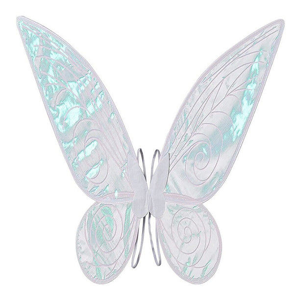 1/4PCS Butterfly Fairy Wings Costume for Women Girls Sparkle Princess Angel Wing