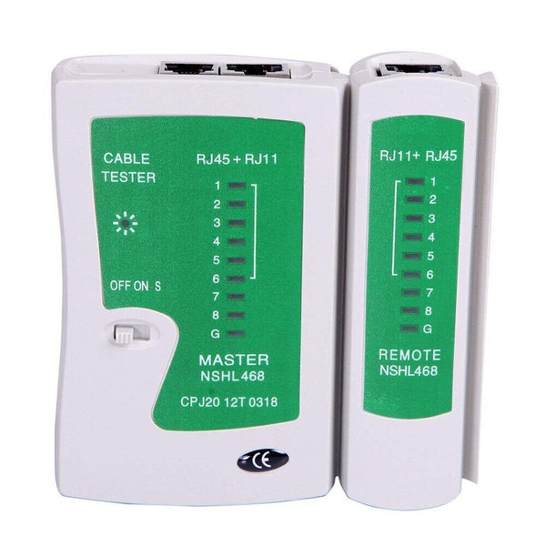 Network Cable Tester RJ45 RJ11 RJ12 CAT5/6 UTP LAN Cable Tester Detector Remote