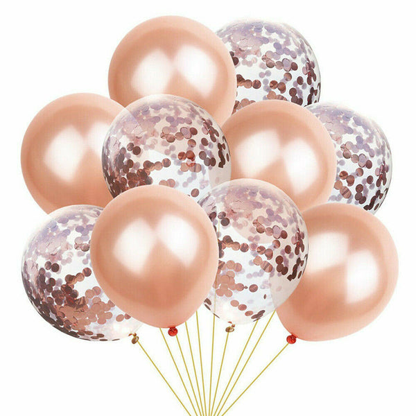 10-20Pcs Confetti Latex Balloons Set Balloon Birthday Wedding Party Decorations