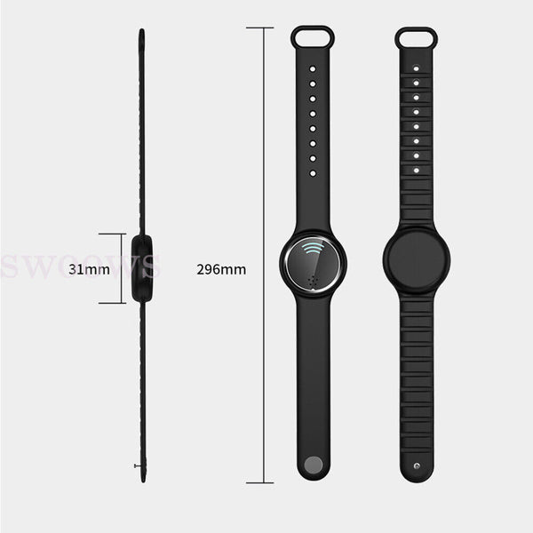 1/2 Ultrasonic High-Tech Body Shape Wristband Lymph Drainage Magnetic Bracelet