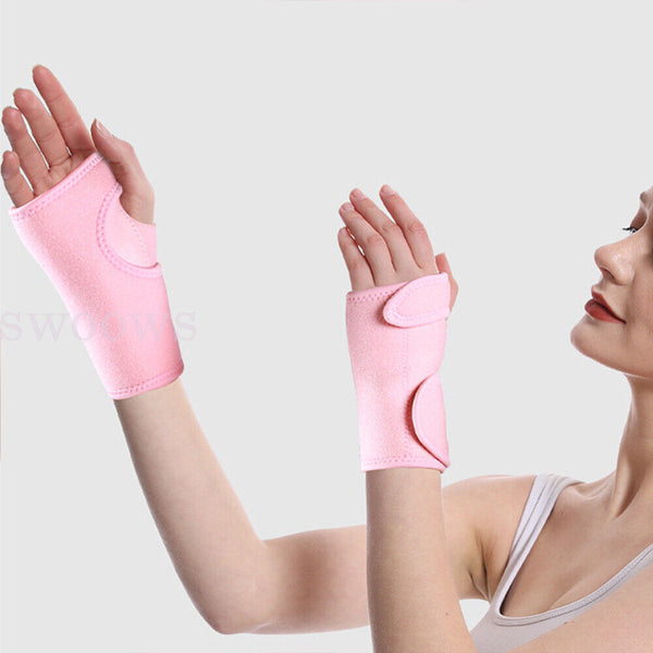 Wrist Support Hand Brace Band Carpal Gloves Tunnel Splint Arthritis Sprains Pain