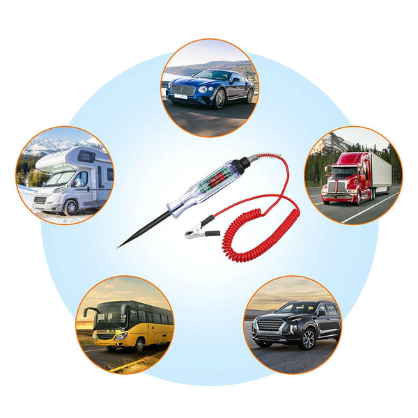 6-24V Digital Electric Circuit LCD Tester Test Light Car Truck Voltage Probe Pen