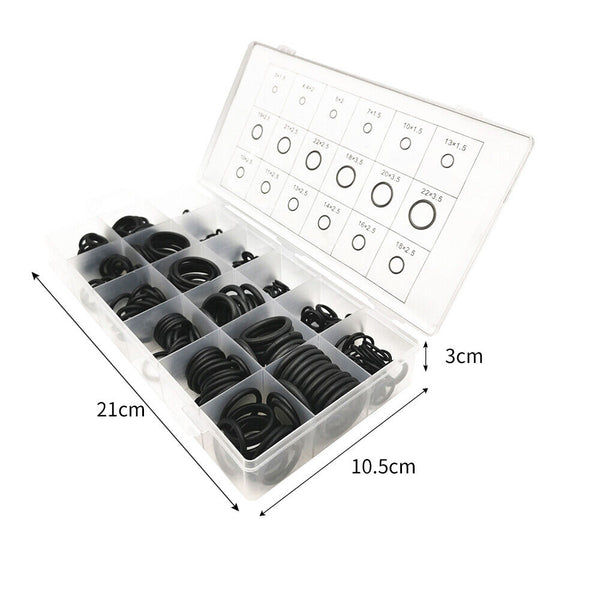 225Pcs Auto Rubber Grommet Assortment Set 7 Popular Sizes Fastener Kit Blanking