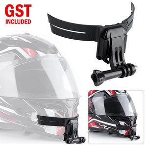 Motorcycle Helmet Camera Mount Motorbike Hat Front Chin Holder Bracket For GoPro