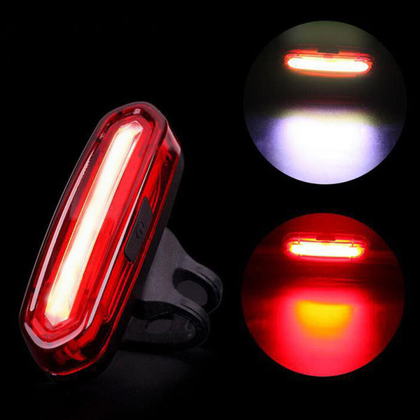 UP5x 120 Lumens LED Bike Tail Light USB Rechargeable Powerful Bicycle Rear Light