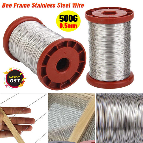 500g 304 Stainless Steel Bee Hive Frame Wire BeeHive