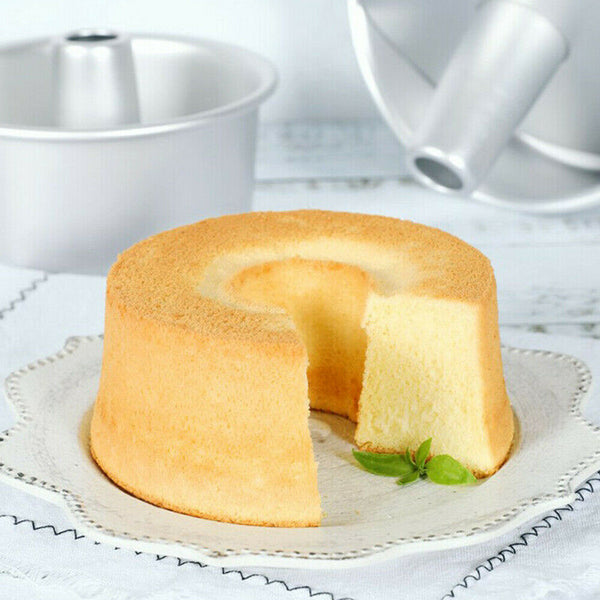 6/8" Round Hollow Chiffon Cake Mold Food Cake Pan Baking Mould Cake Ring