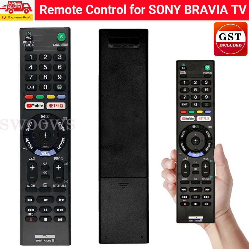 Universal Remote Control RMT-TX300E For SONY BRAVIA TV NETFLIX LED Series HD 4K