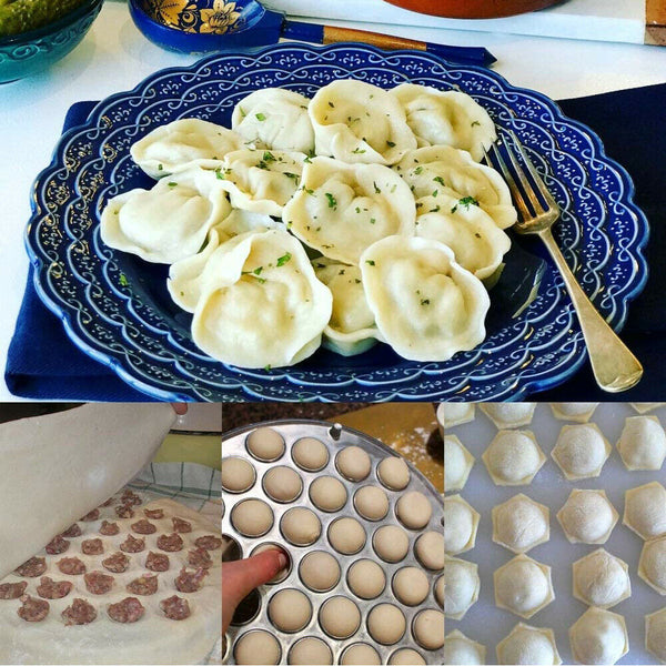 37 Holes Dumpling Mould Maker Ravioli Aluminum Mold Pelmeni Kitchen DIY Tool