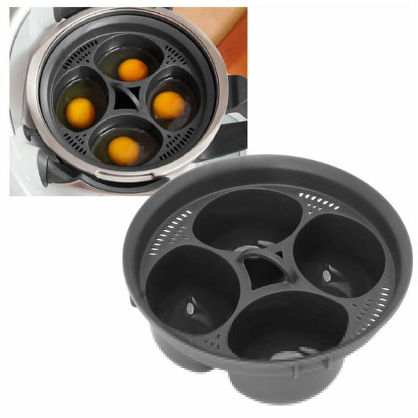 4-Egg Egg Poacher Insert Non-Stick Egg Poacher Accessory For Thermomix TM5 TM6