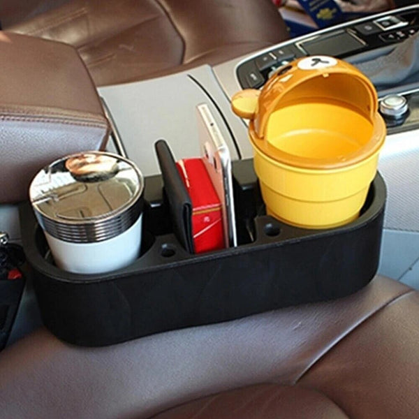 Car Seat Travel Coffee Bottle Water Stand Drink Cup Holder Food Cleanse Storage