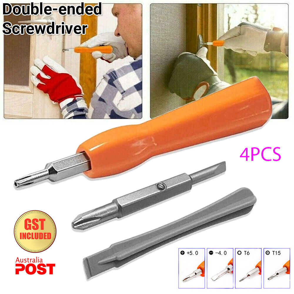 4PCS Ring Double-ended Screwdriver Replacement for Ring Doorbell Battery Change