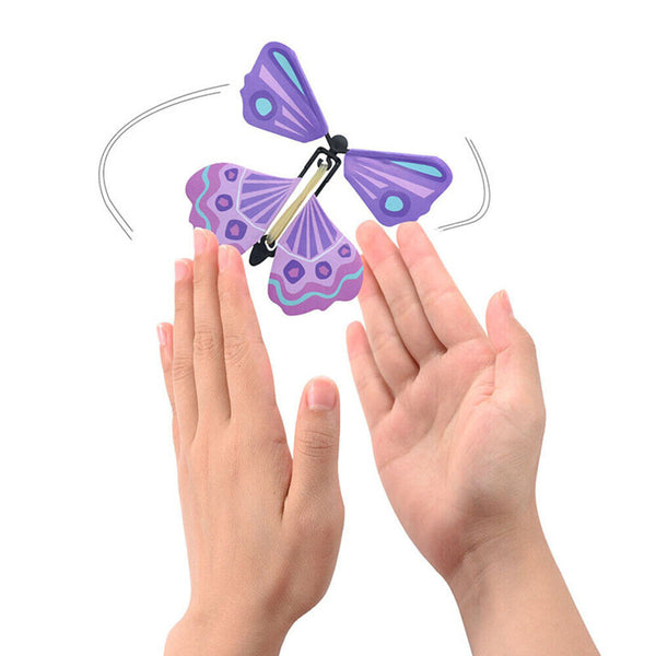 10~50PCS Gift Magic Flying Butterfly Toy Anniversary Greeting Birthday Wedding