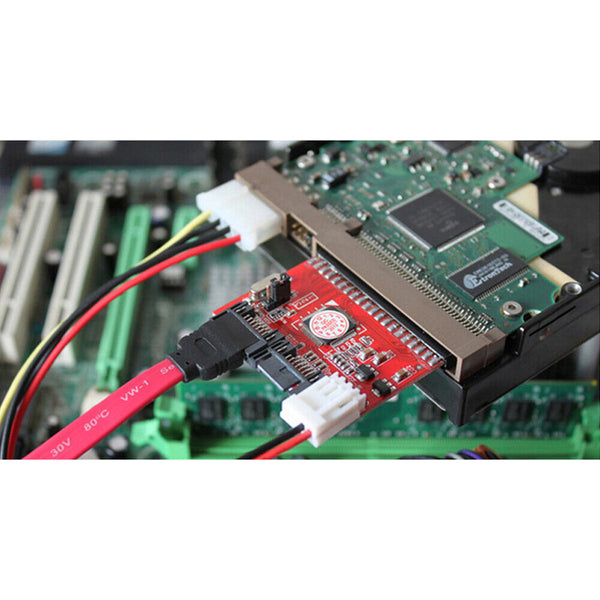 Bidirectional IDE to SATA HDD Adapter Converter Serial-ATA 40pin port with Cable