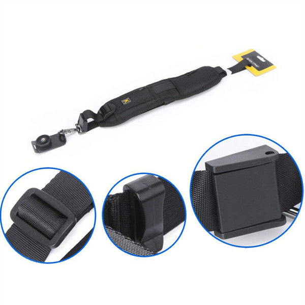 2x Universal Cameras Single Shoulder Quick Strap Sling Camera Belt For Slr Dslr