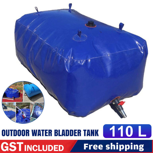 110L Large Water Bladder Tank Water Storage Bag For Camping Fishing Boating