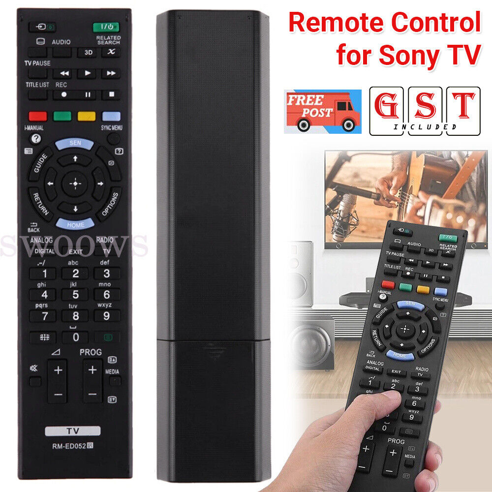 Replacement Universal Remote Control For SONY BRAVIA TV NETFLIX LCD LED HD 4K