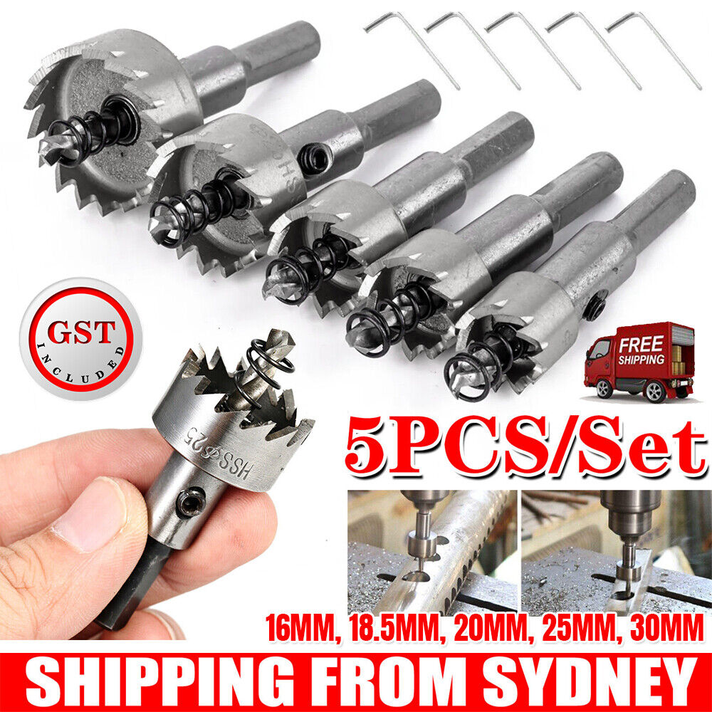 HSS Hole Saw Tooth Kit HSS Stainless Steel Drill Bit Set Cutter for Metal Wood