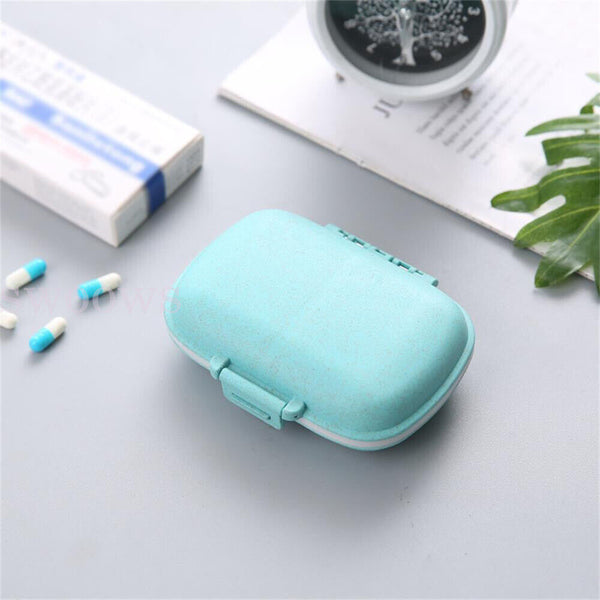 Pill Box Medicine Organizer Dispenser Box Case Travel Tablet Container Holder