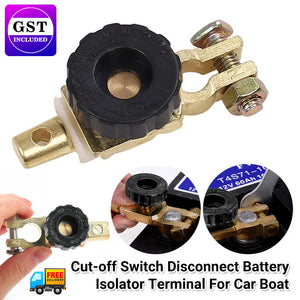 Car Battery Cut-off Switch Disconnect Battery Isolator Terminal For Car Boat  RV