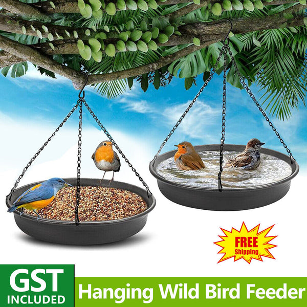 Waterproof Gazebo Hanging Wild Bird Feeder Outdoor Feeding For Garden Decoration