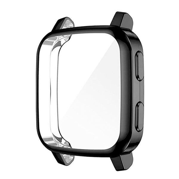 Shockproof Clear TPU Case Full Cover Screen Protector For Garmin Venu SQ Music