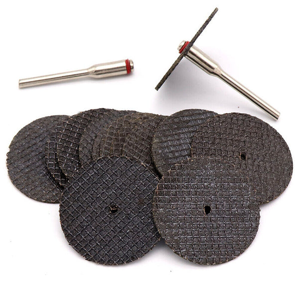 60Pcs Mini Cut Off Wheel Cutting Disc Drill For Dremel Rotary Mandrel Multi Tool