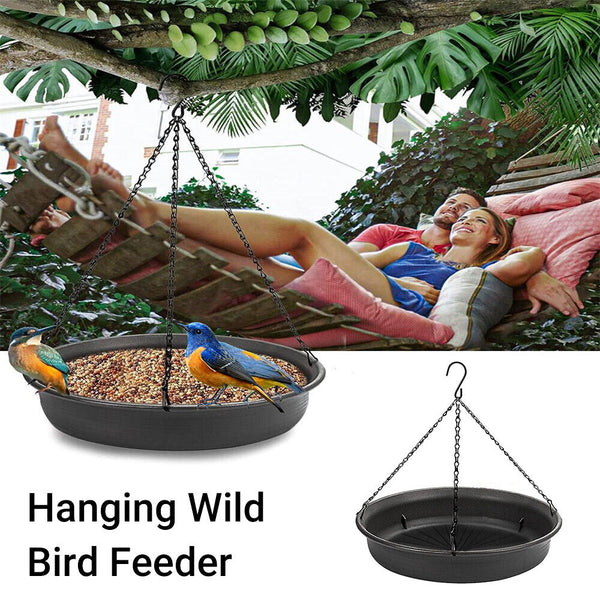 Waterproof Gazebo Hanging Wild Bird Feeder Outdoor Feeding For Garden Decoration