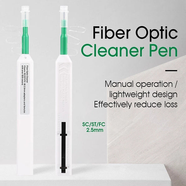 2.5mm Optic for One-Click Cleaner Pen Tool Adapter Connector AZ Fiber SC ST FC